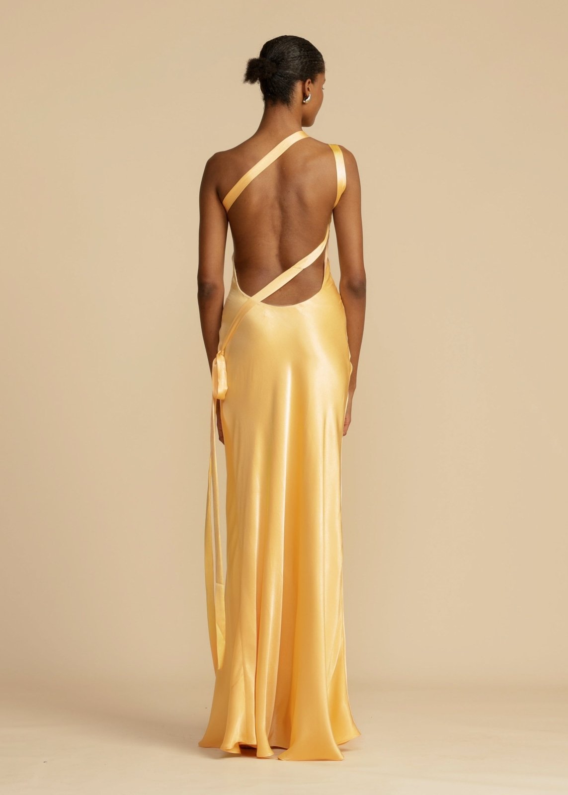 Vestido Maxi Seda Envolvente
