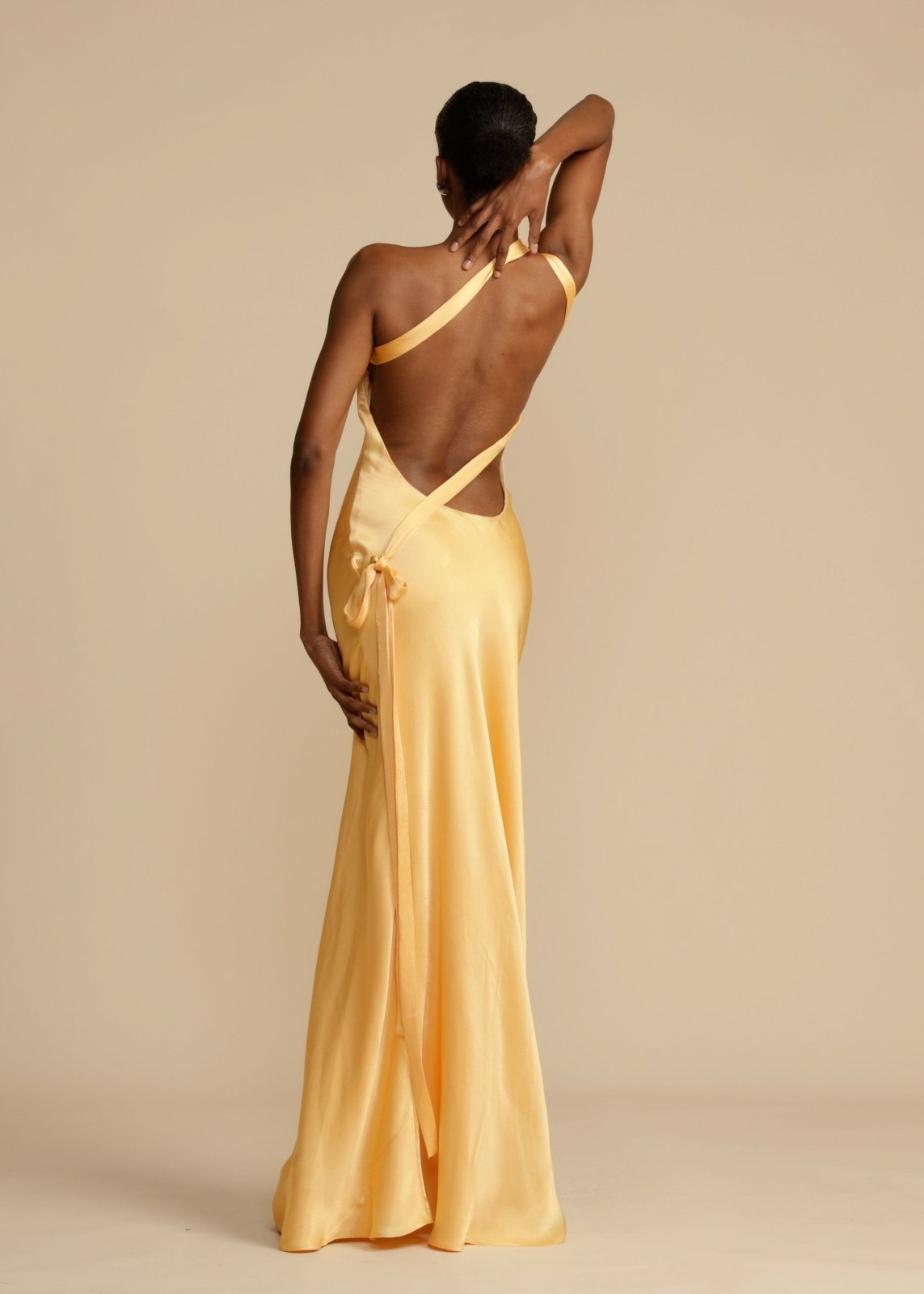 Vestido Maxi Seda Envolvente