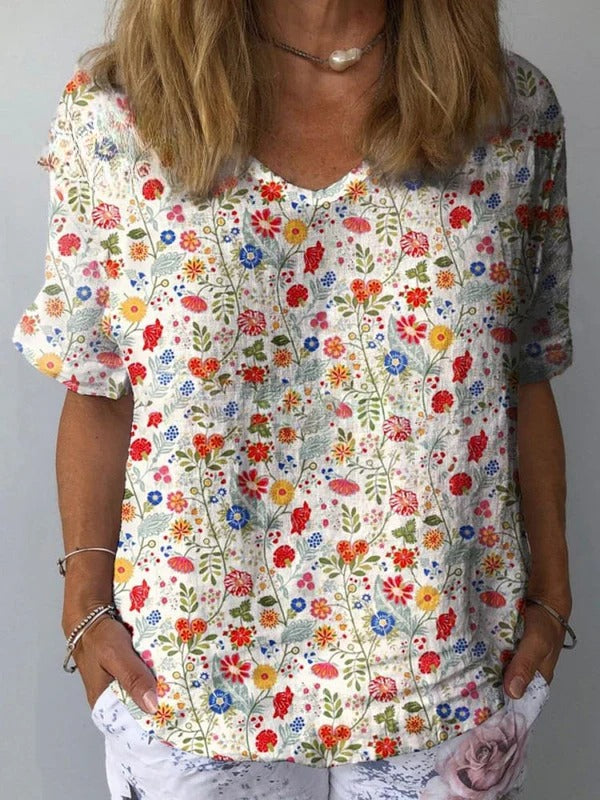 Elegante Blusa Fresca