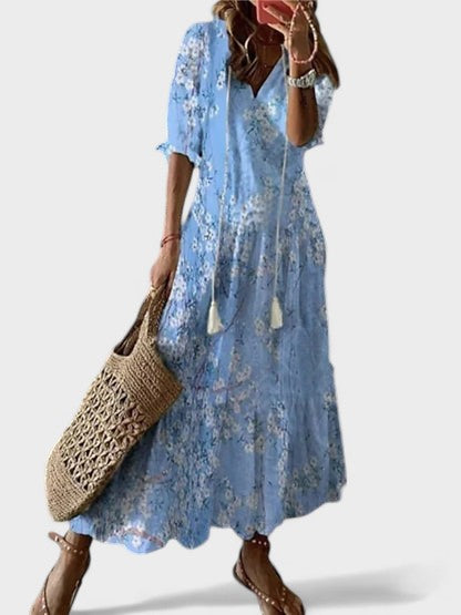 Vestido-Fluido-Estilo-Bohemio