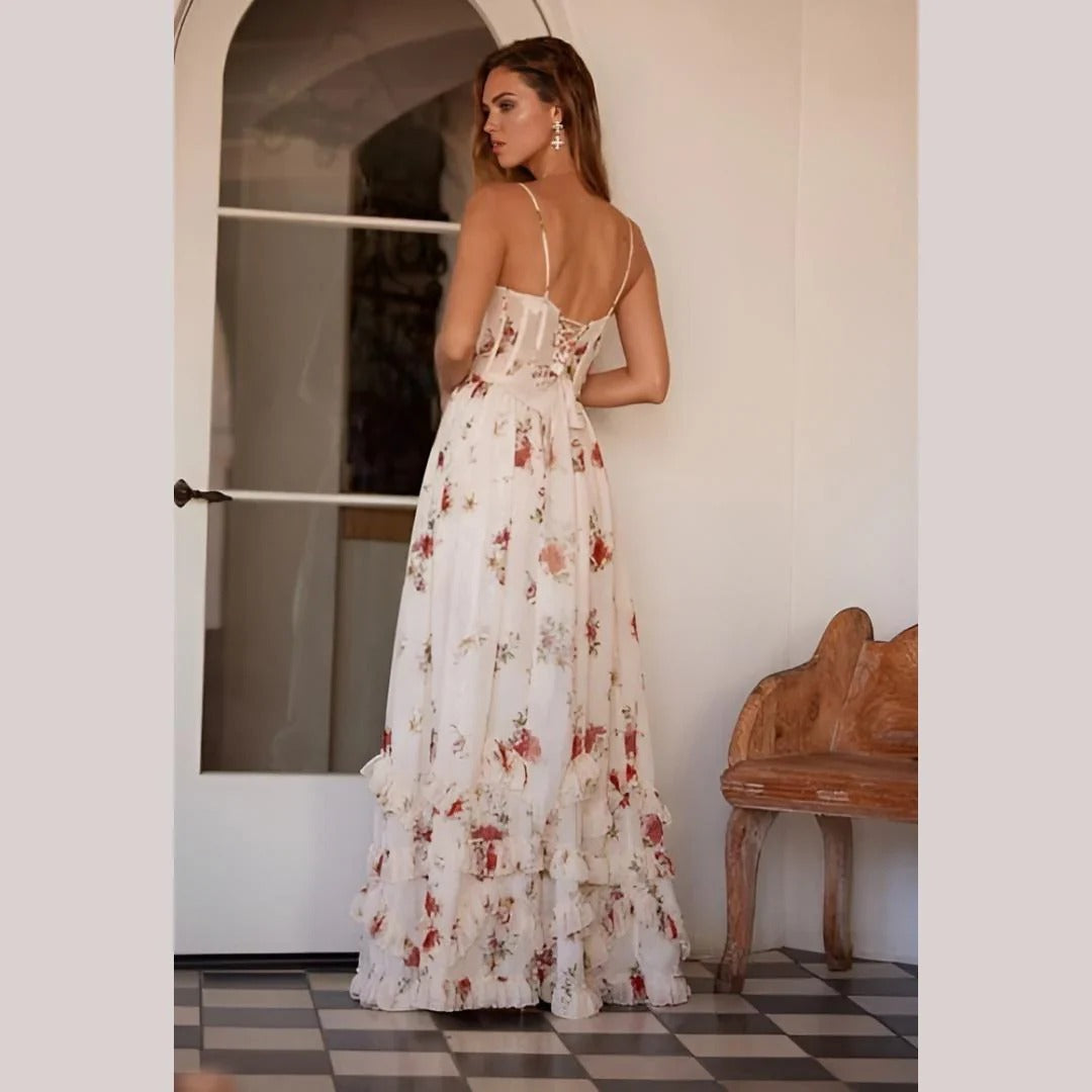 Vestido Floral-Clásico
