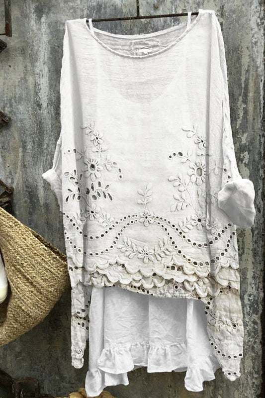 Túnica Boho-Favorecedora