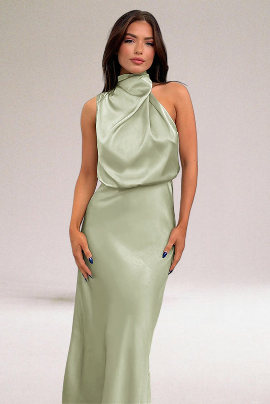 Vestido-Resplandor Satén