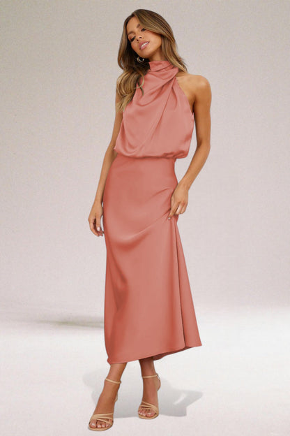 Vestido-Resplandor Satén