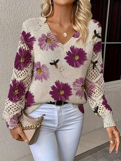 Jersey Floral Tacto-Suave
