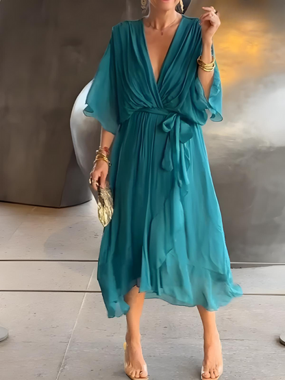 Vestido Largo Elegante Aireado