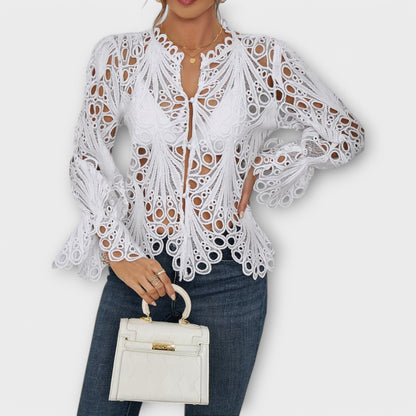 Blusa Asimétrica Sofisticada