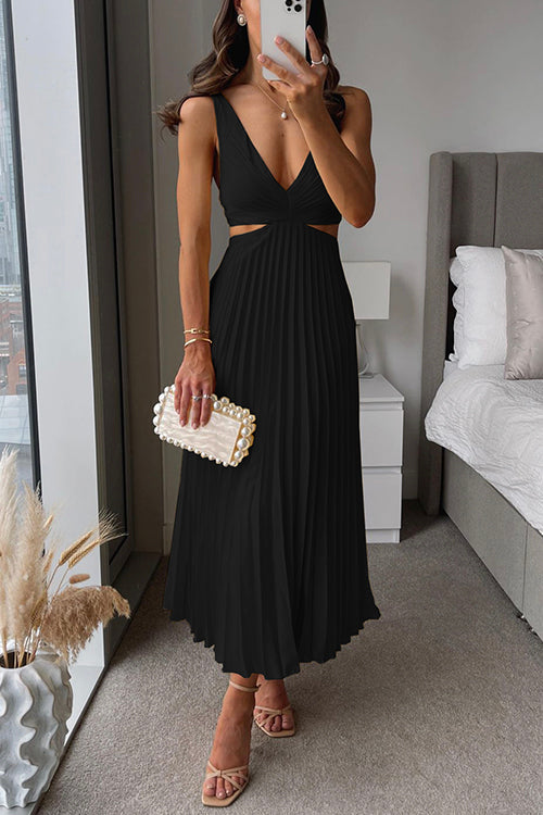 Elegante Vestido Sin Mangas