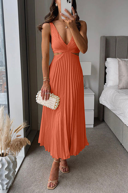 Elegante Vestido Sin Mangas