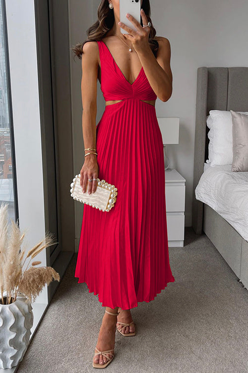Elegante Vestido Sin Mangas