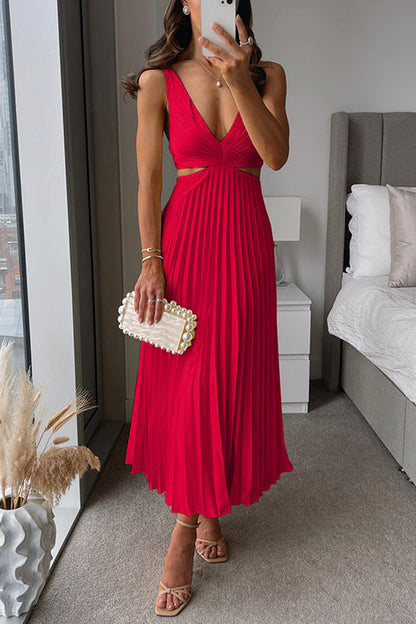 Elegante Vestido Sin Mangas