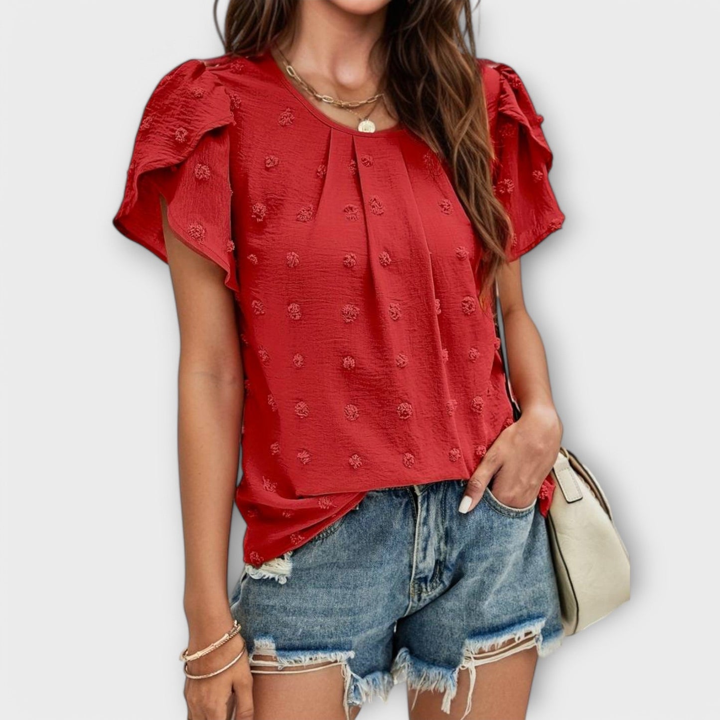 Blusa Elegante Pétalo