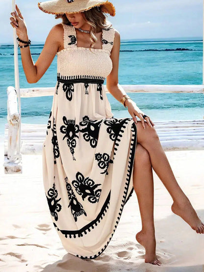 Maxi Vestido Apricot Fresco