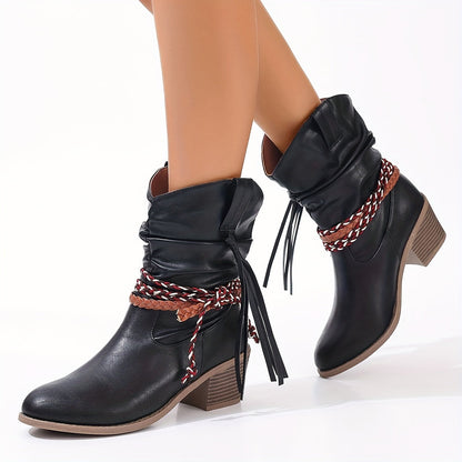 Botas Tacón Bloque Paso-Estable