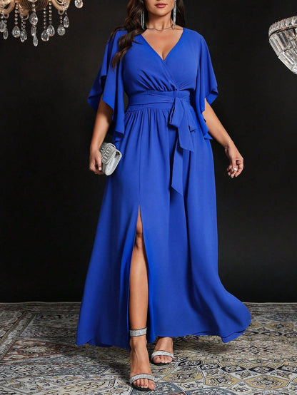 Vestido Maxi Efecto-Silueta