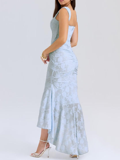 Vestido Floral Escultor Maxi
