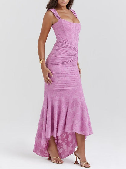 Vestido Floral Escultor Maxi