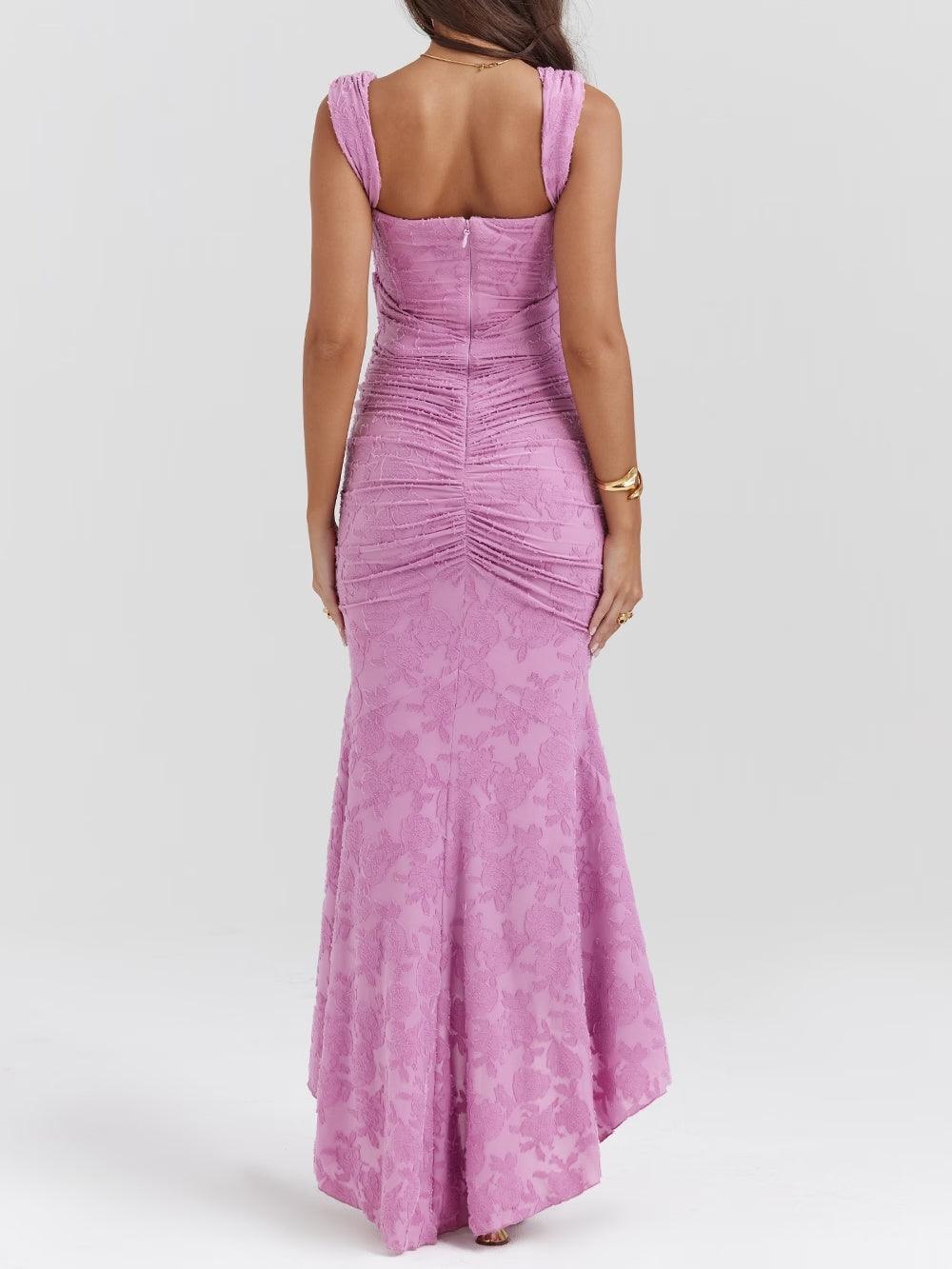 Vestido Floral Escultor Maxi