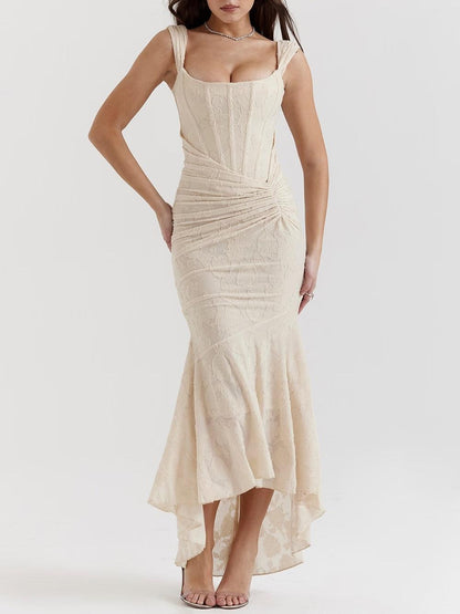 Vestido Floral Escultor Maxi