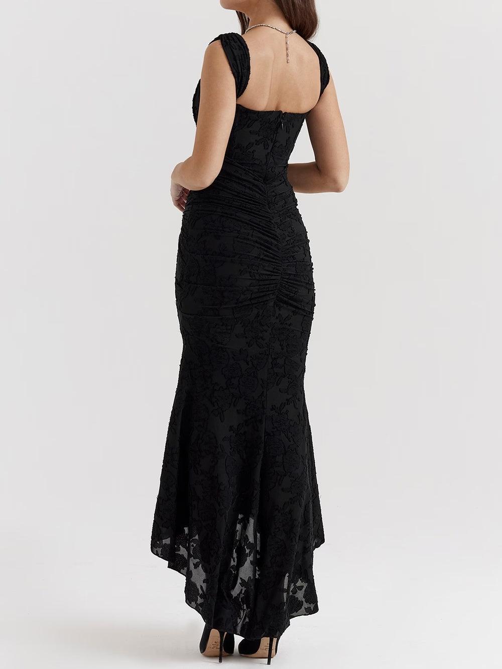 Vestido Floral Escultor Maxi