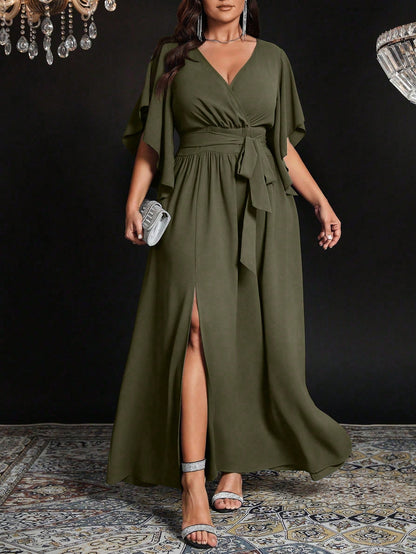 Vestido Maxi Efecto-Silueta