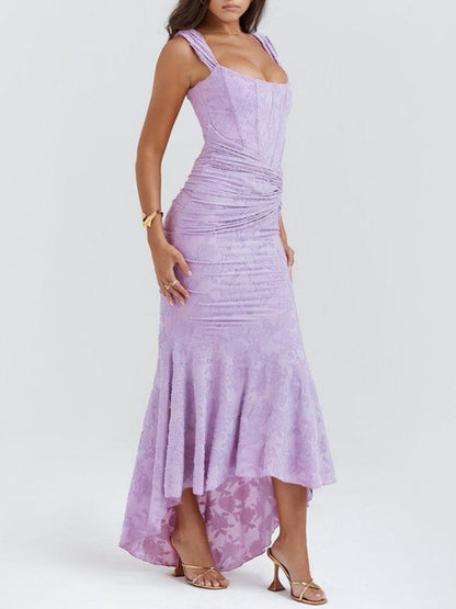 Vestido Floral Escultor Maxi