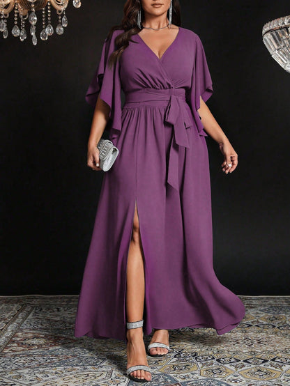 Vestido Maxi Efecto-Silueta