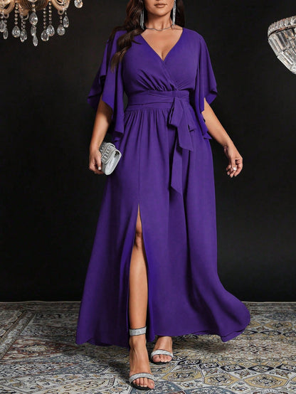 Vestido Maxi Efecto-Silueta