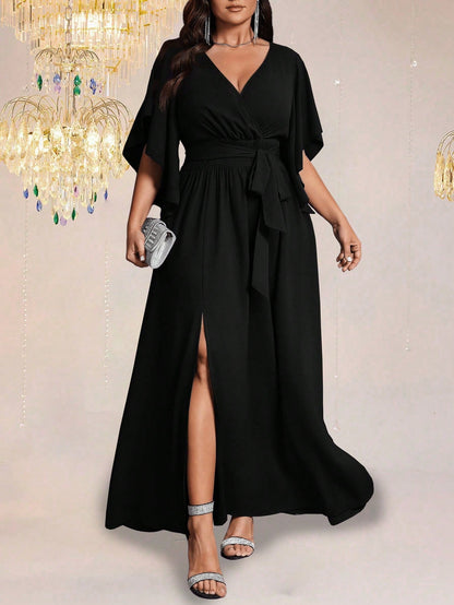 Vestido Maxi Efecto-Silueta