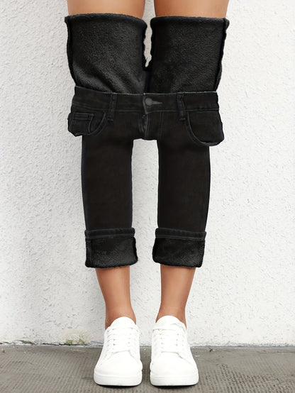 Pantalón Felpa Ultra-Suave Gris