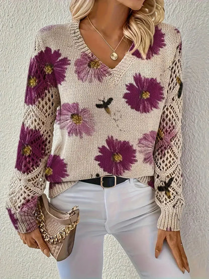 Jersey Floral Tacto-Suave