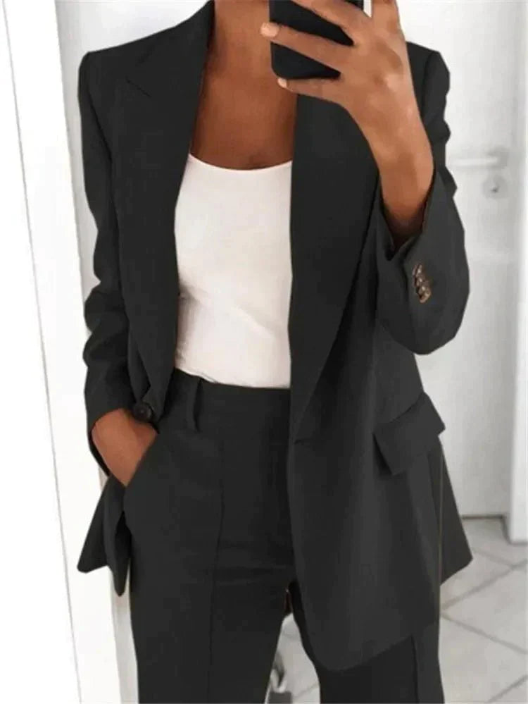 Elegante Traje-Femenino 2 Piezas