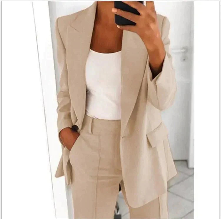 Elegante Traje-Femenino 2 Piezas