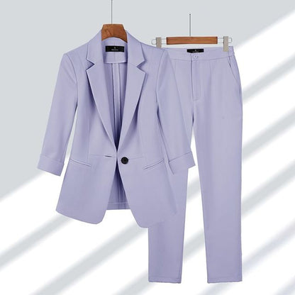 Elegancia Clásica Blazer & Pantalón