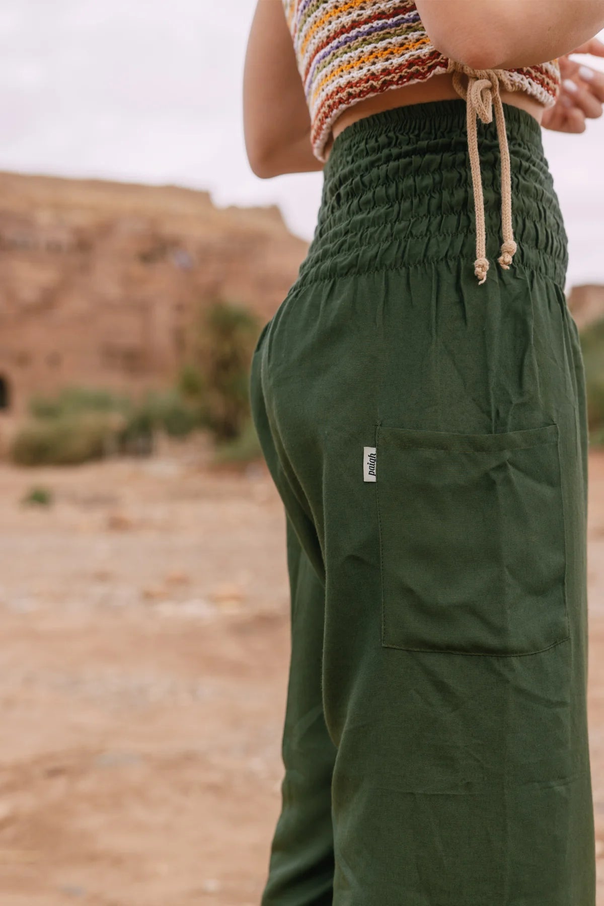 Pantalón Harem Ultra-Ligero