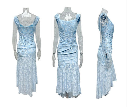 Vestido Floral Escultor Maxi