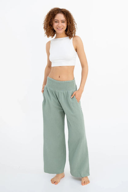 Pantalón Palazzo Eco-Suave