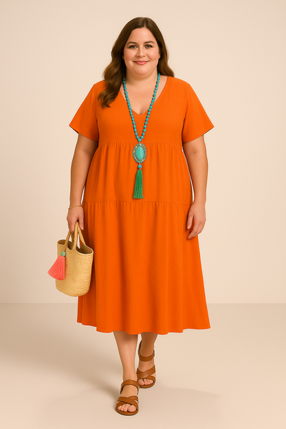 Vestido Cómodo y Elegante Maxi