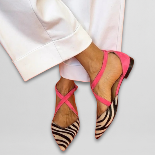 Ballerinas Zebras Cruzadas