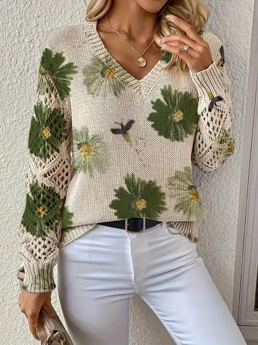 Jersey Floral Tacto-Suave