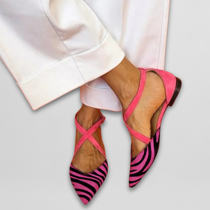Ballerinas Zebras Cruzadas