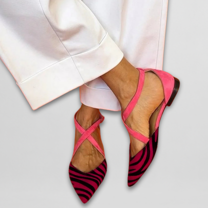 Ballerinas Zebras Cruzadas