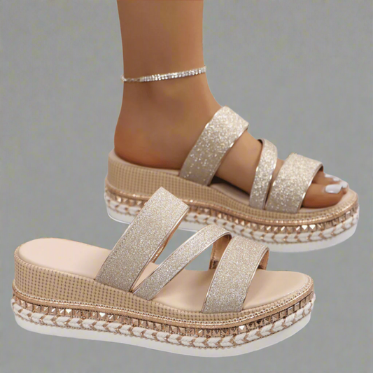 Sandalias Wedge Confort