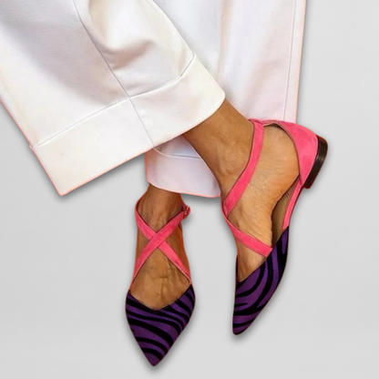 Ballerinas Zebras Cruzadas