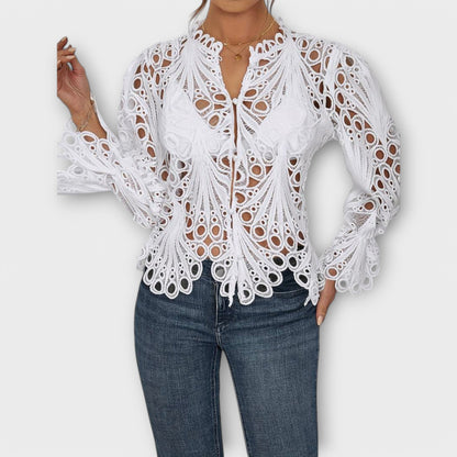 Blusa Asimétrica Sofisticada