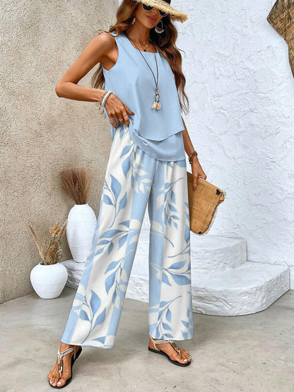 Elegancia-Suave Conjunto Verano