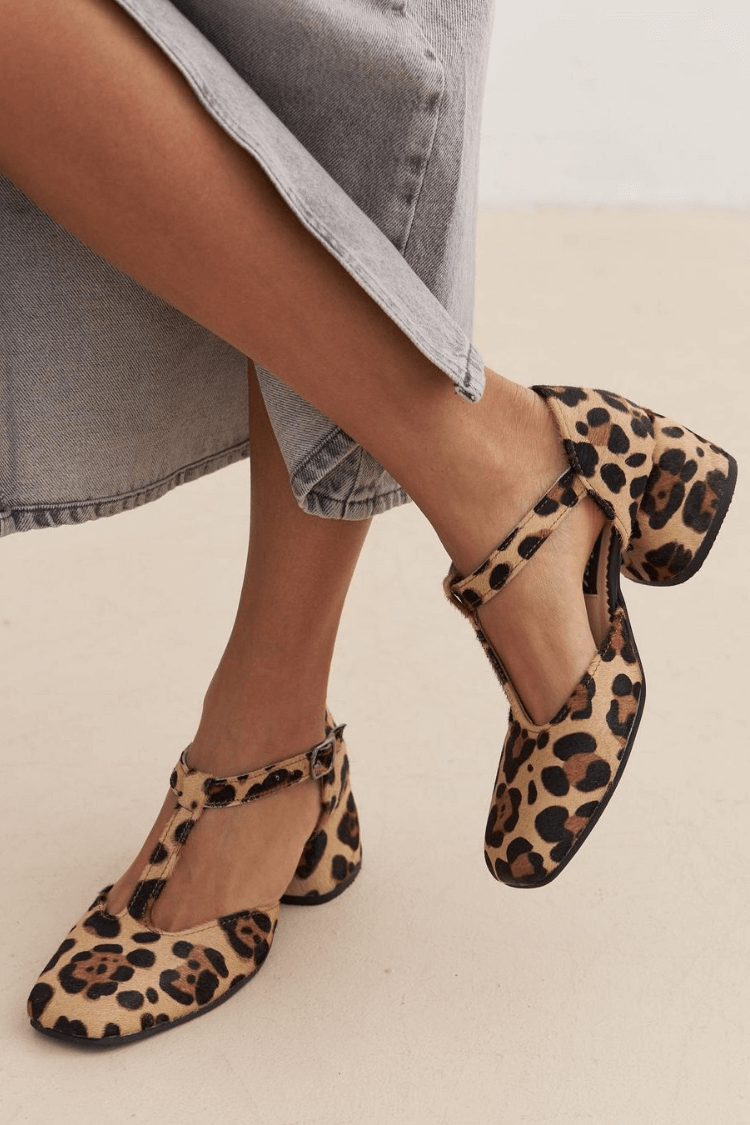 Zapatos Animal Print Elegantes