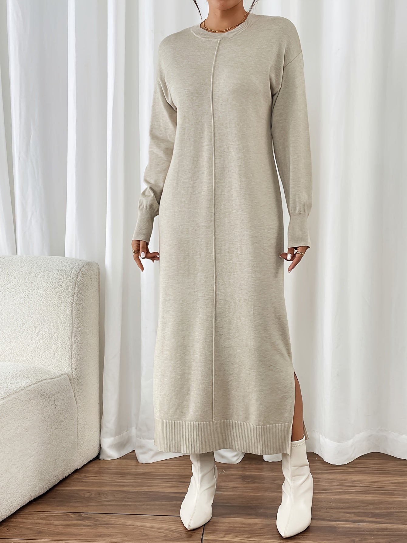 Vestido Midi Fácil-Cuidado