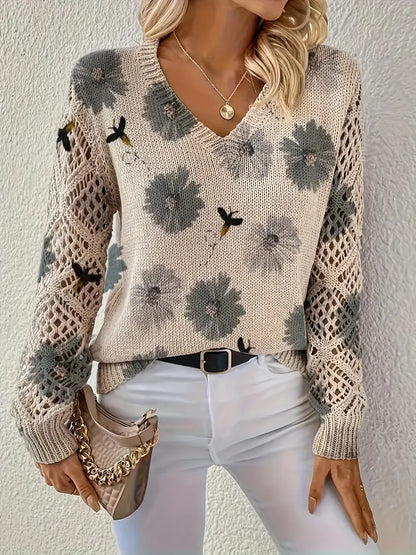 Jersey Floral Tacto-Suave