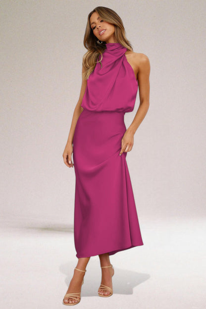 Vestido-Resplandor Satén